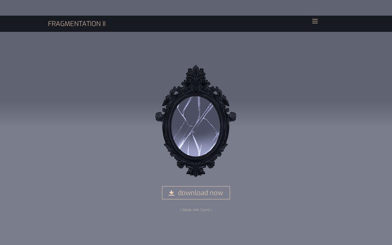 Carrd profile picture for @fragmentation